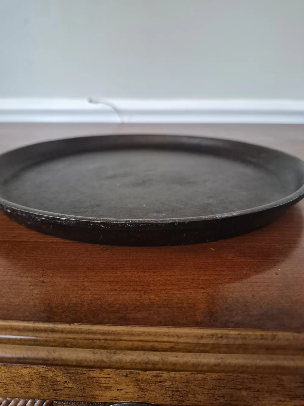 Vintage Lodge Cast Iron‎ Flat Griddle 10.5Inch Made In USA 9